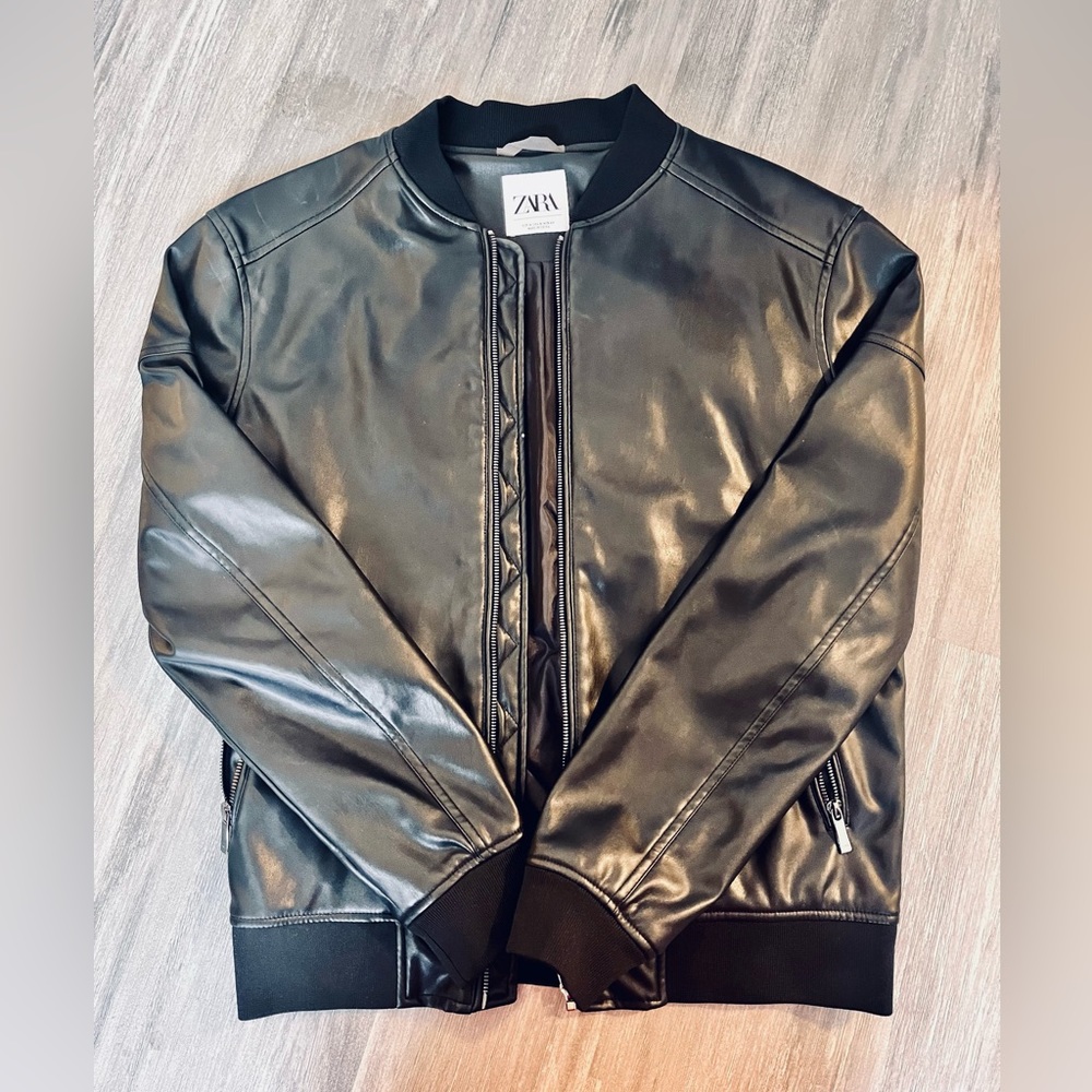 Zara Men’s Leather Jacket
